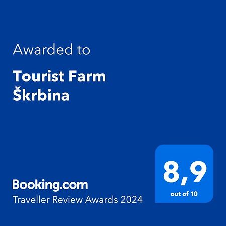 Ferienwohnung Tourist Farm Škrbina Otočec Exterior foto